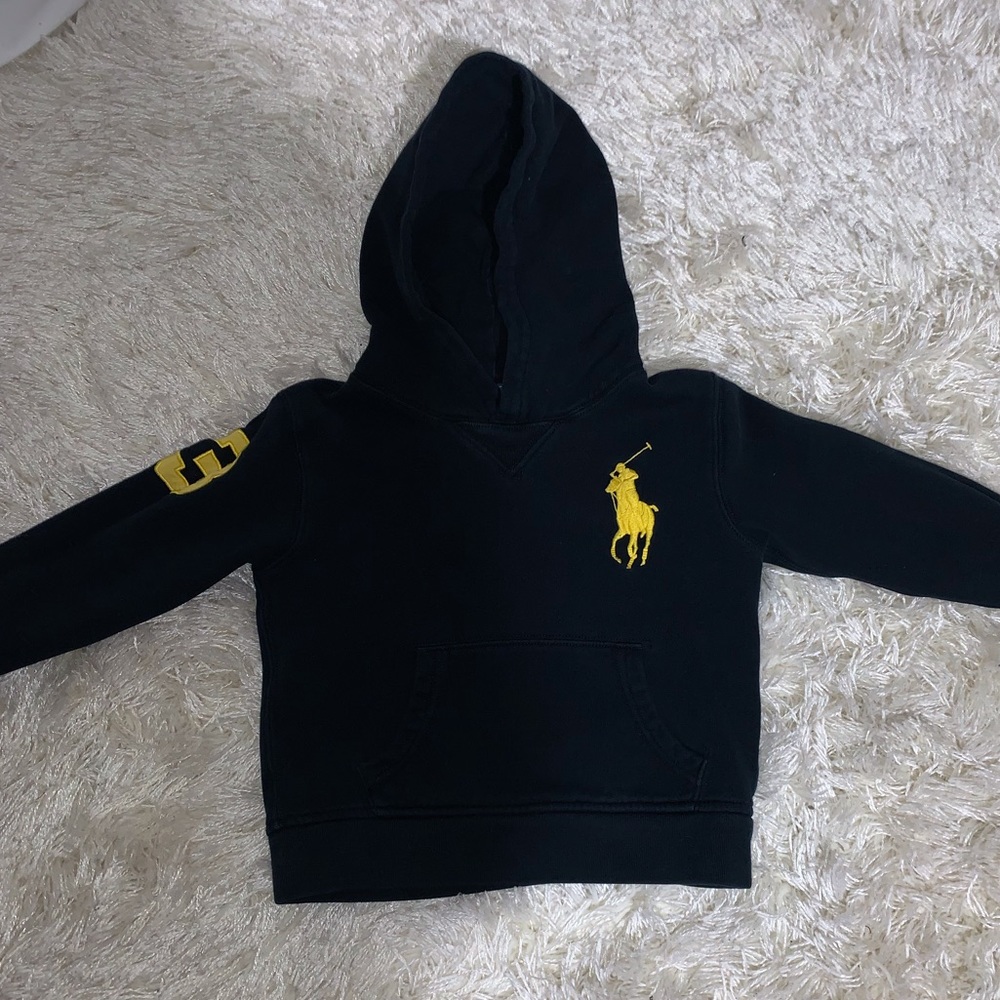 POLO by RALPH LAUREN toddler hoodie.